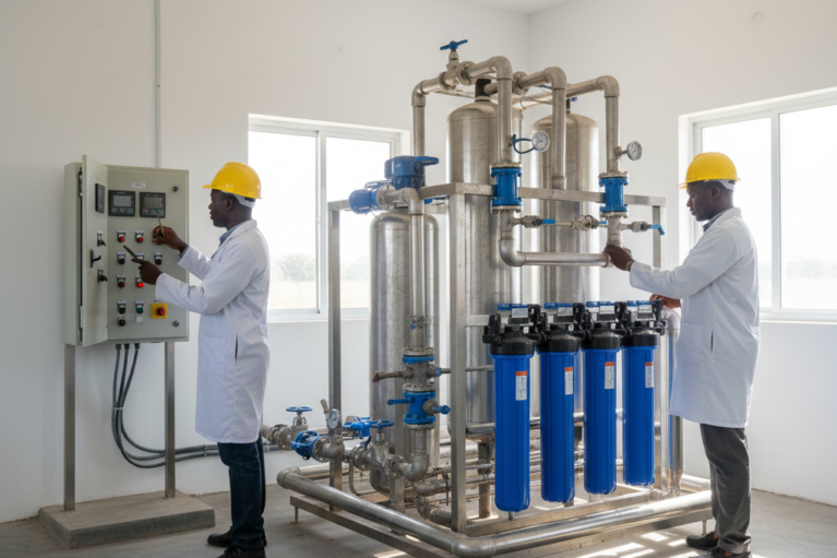 WATER TREATMENT INSTALLION